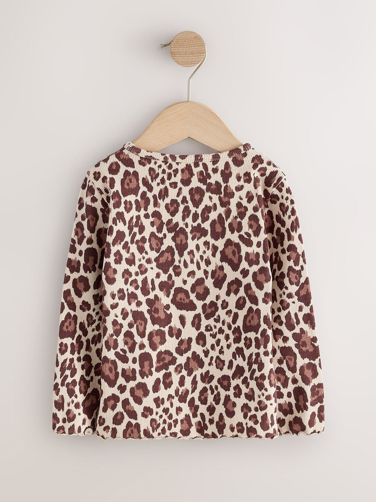 Dsiney Kidz - Leopard Long Sleeve Ribbed Top (3mths-7yrs) image 5