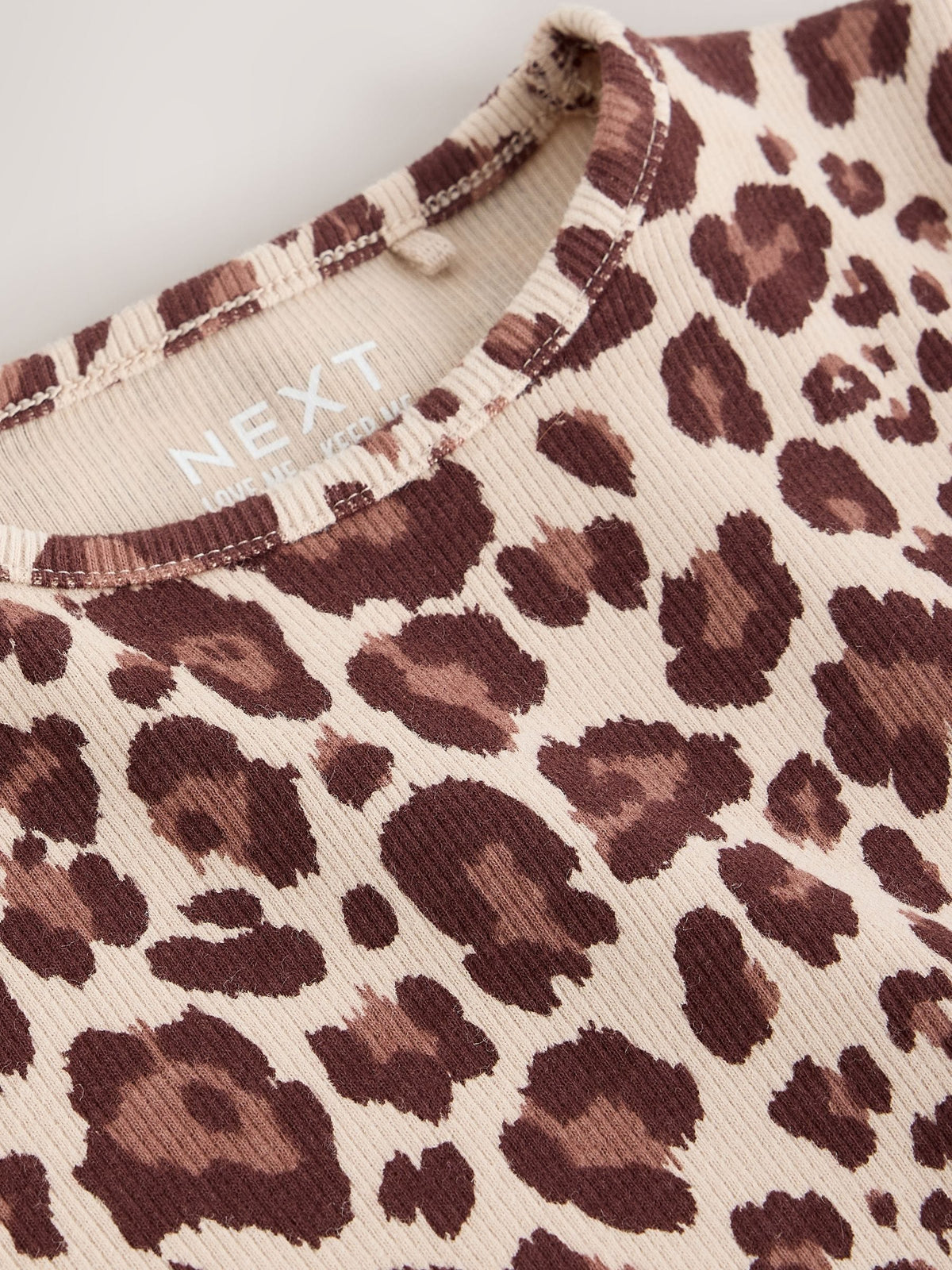 Dsiney Kidz - Leopard Long Sleeve Ribbed Top (3mths-7yrs) image 7