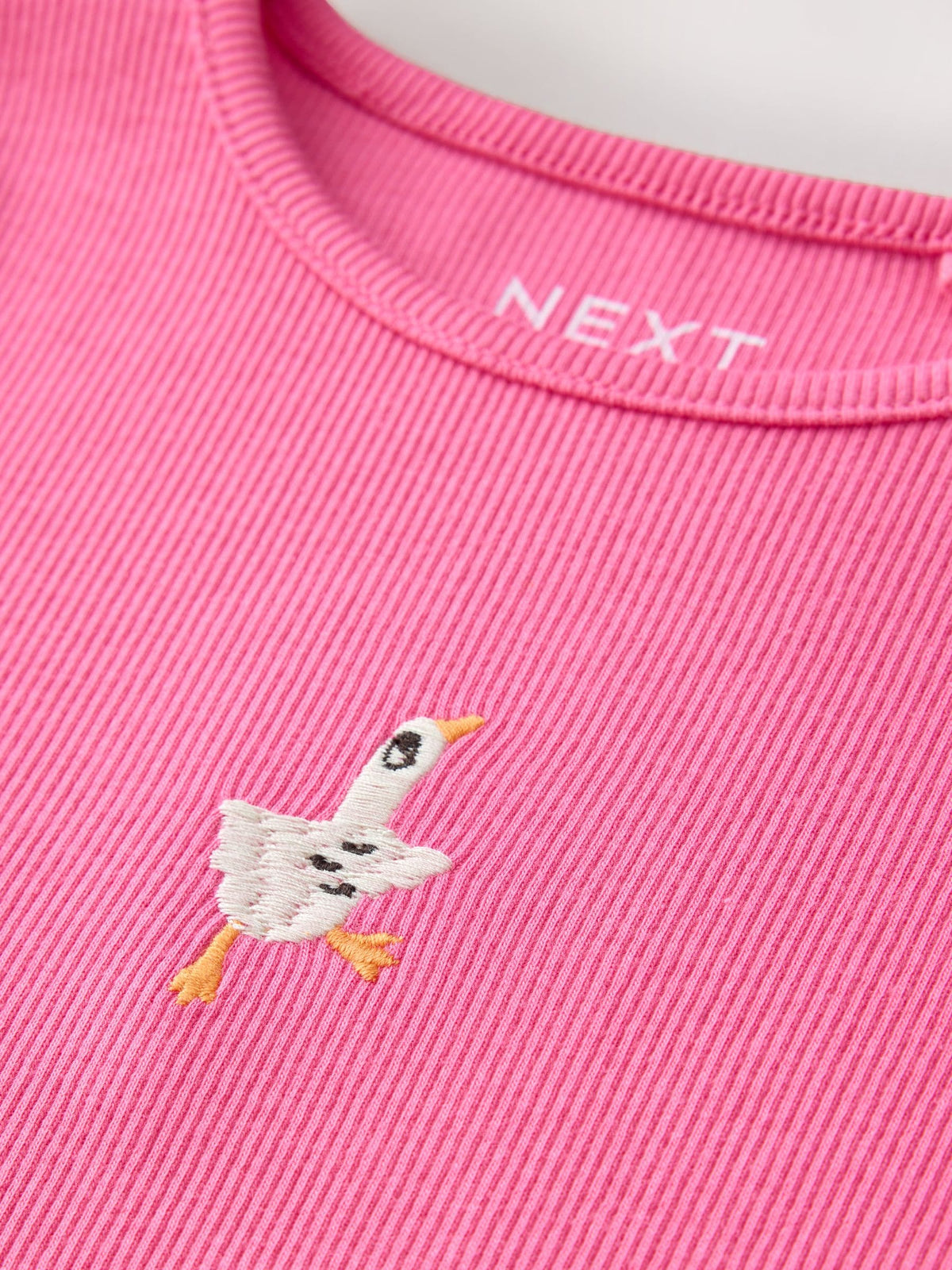 Dsiney Kidz - Pink Goose Long Sleeve Ribbed Top (3mths-7yrs) image 7
