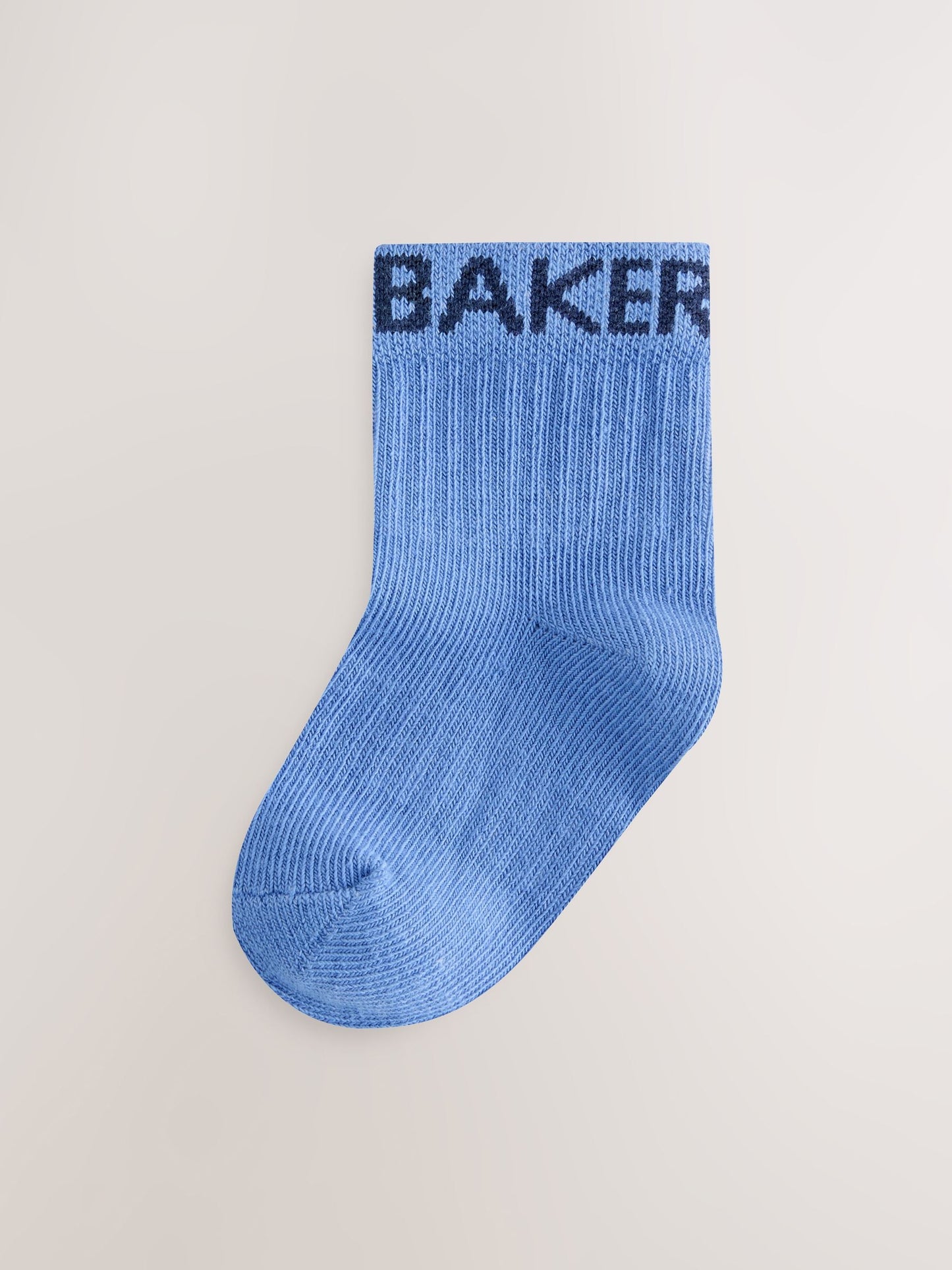 Baker by Ted Baker Blue Baker by Ted Baker Roll Top Socks 5 Pack image 3