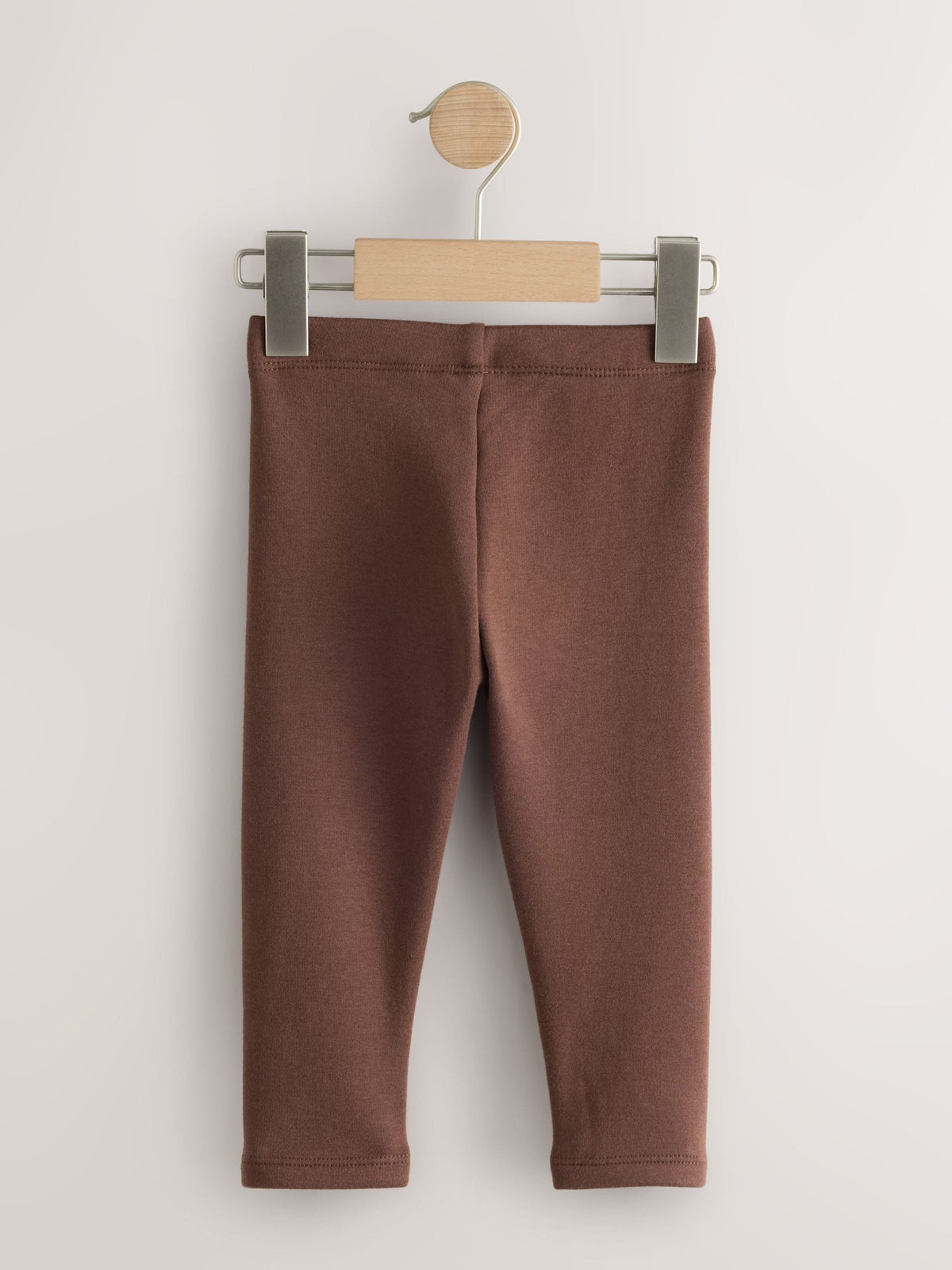 Chocolate Brown Cosy Fleece Lined Leggings (3mths-7yrs) - image 5