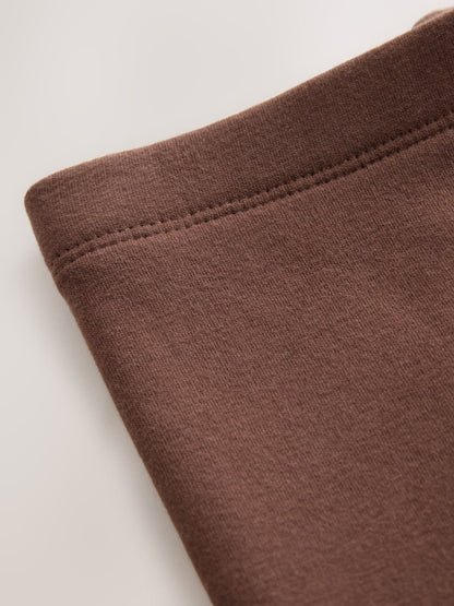 Chocolate Brown Cosy Fleece Lined Leggings (3mths-7yrs) - image 6