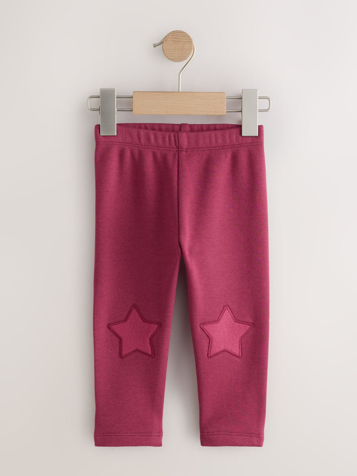 Dark Red Cosy Fleece Lined Leggings (3mths-7yrs) - image 5