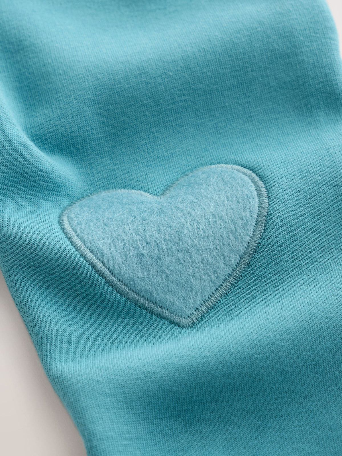 Teal Blue Cosy Fleece Lined Leggings (3mths-7yrs) - image 4