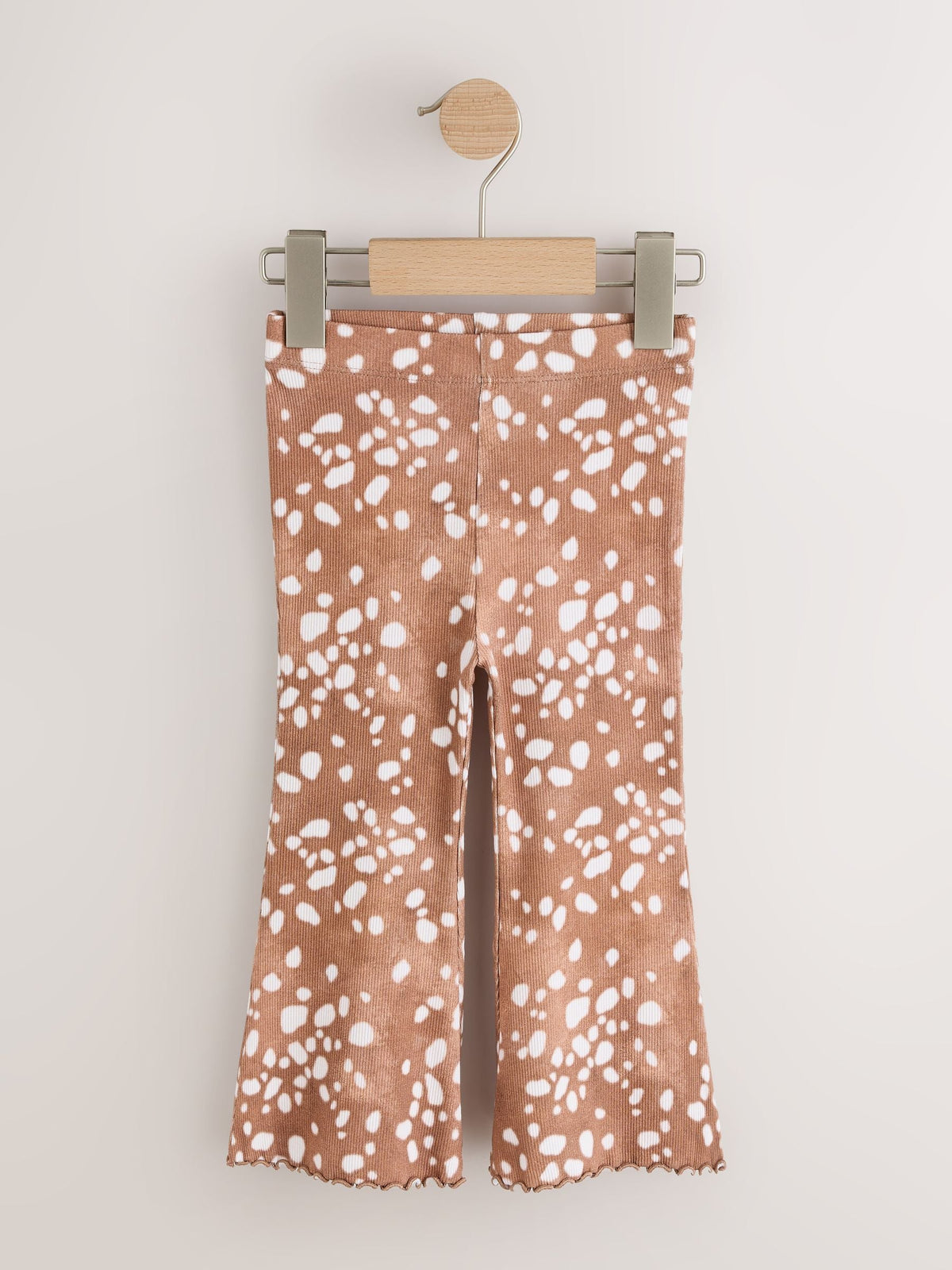 Deer Print Rib Flare Leggings (3mths-7yrs) - image 5