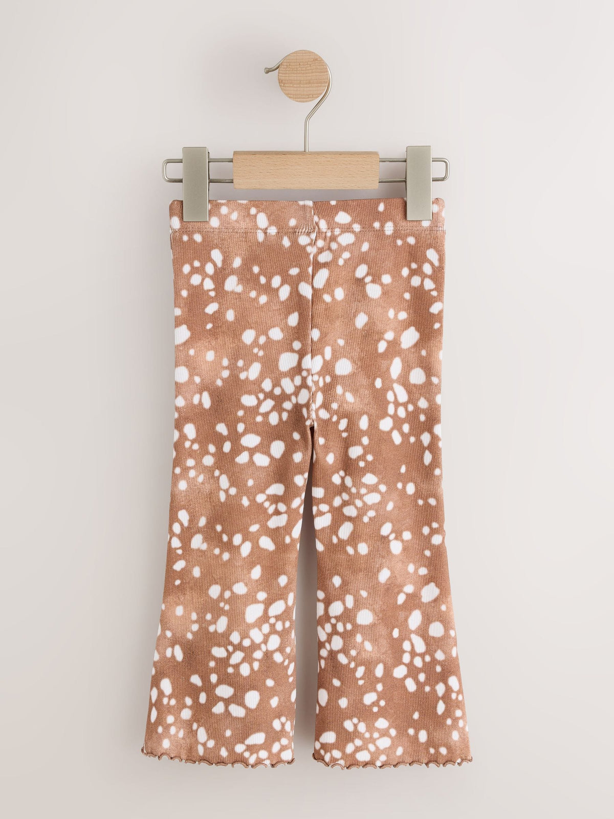 Deer Print Rib Flare Leggings (3mths-7yrs) - image 6