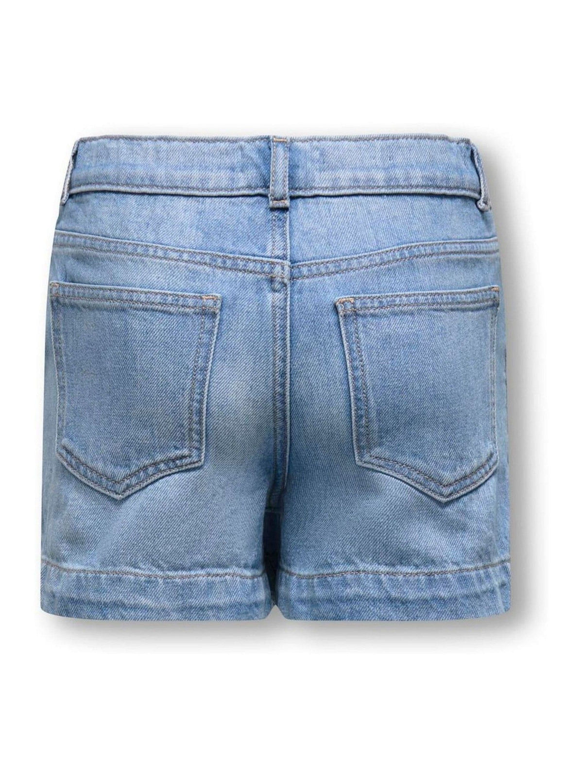 Dsiney Kidz - ONLY KIDS Blue Loose Fit Denim Shorts image 6