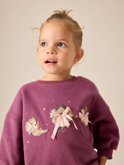 Purple Fairy Sweatshirt and Leggings Set (3mths-7yrs) - image 3