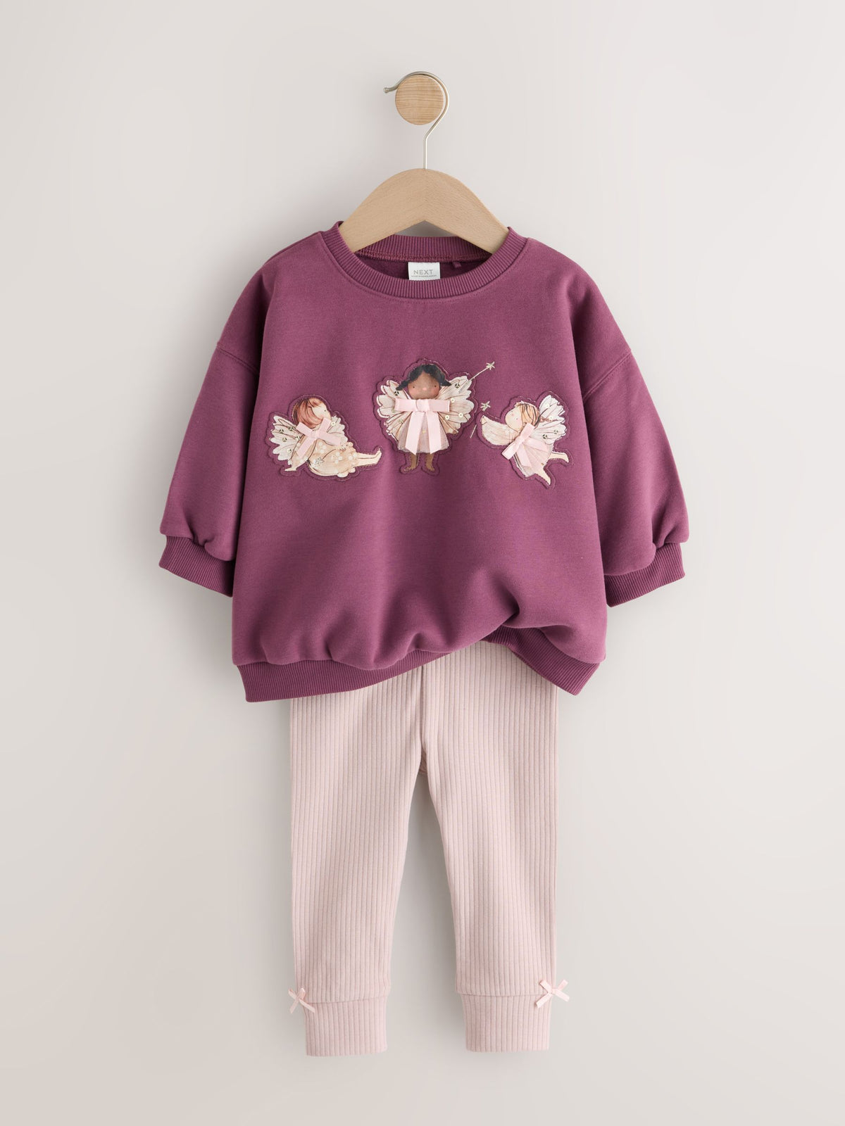 Purple Fairy Sweatshirt and Leggings Set (3mths-7yrs) - image 6