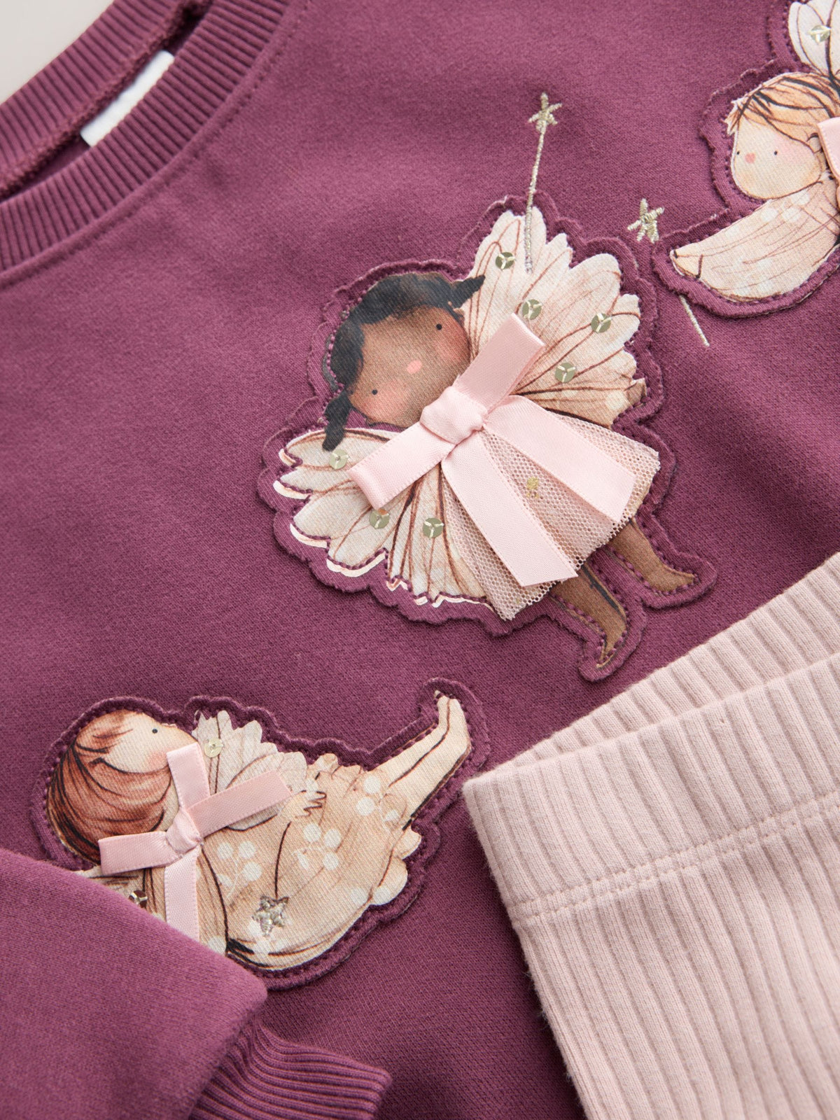 Purple Fairy Sweatshirt and Leggings Set (3mths-7yrs) - image 8