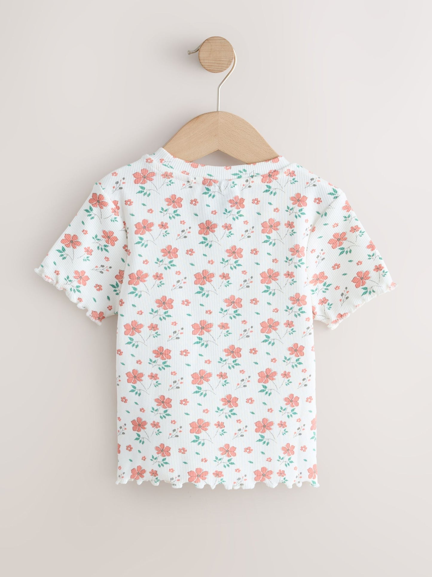 Dsiney Kidz - White Floral Toffs England Short Sleeve T-Shirt (3-16yrs) image 6
