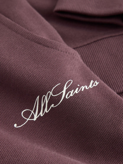 smALLSAINTS Brown Script Funnel Neck Sweater and Wide Leg Joggers Set - image 10