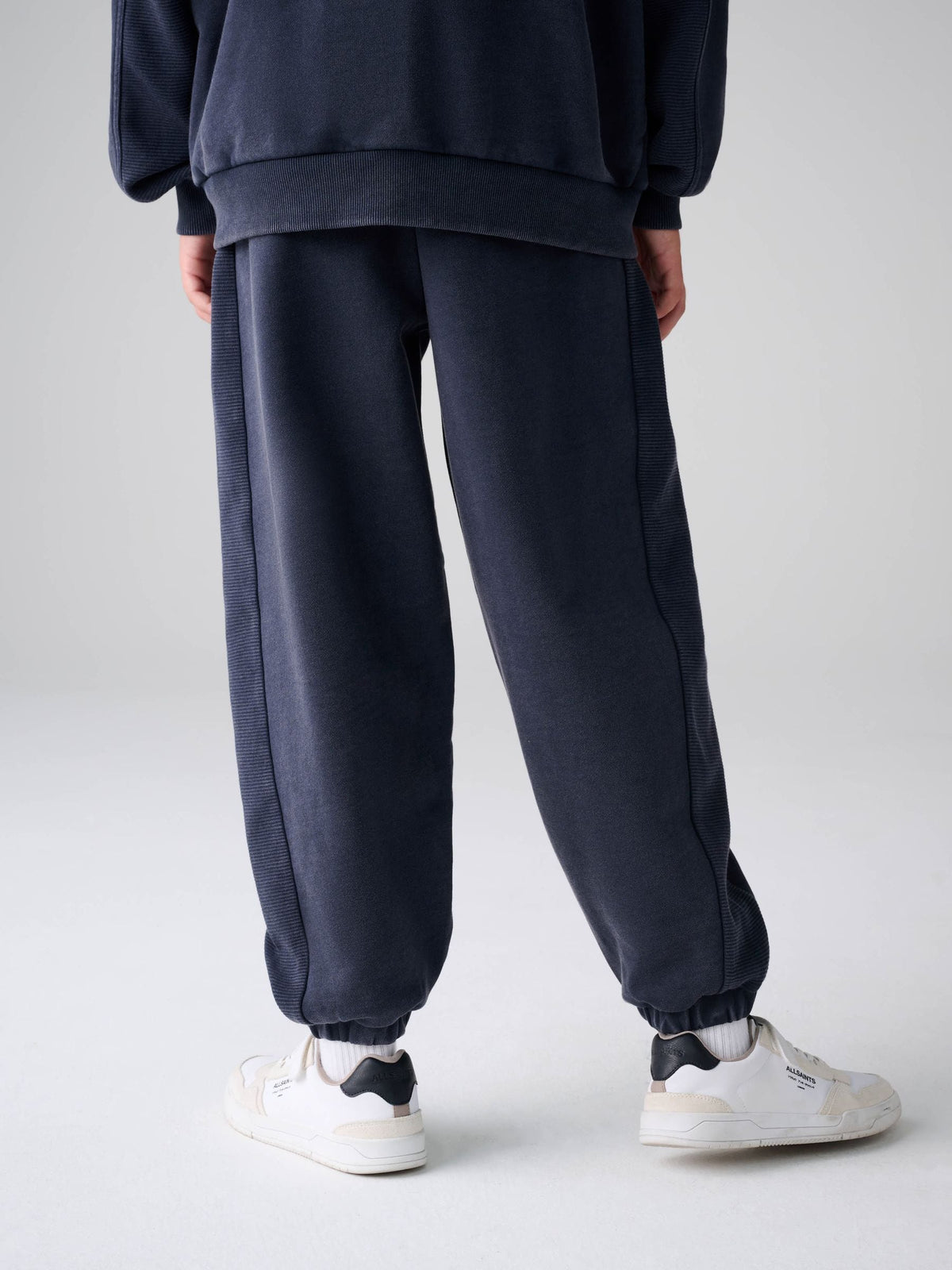 smALLSAINTS Navy Underground Funnel Neck Sweater and Joggers Set - image 6