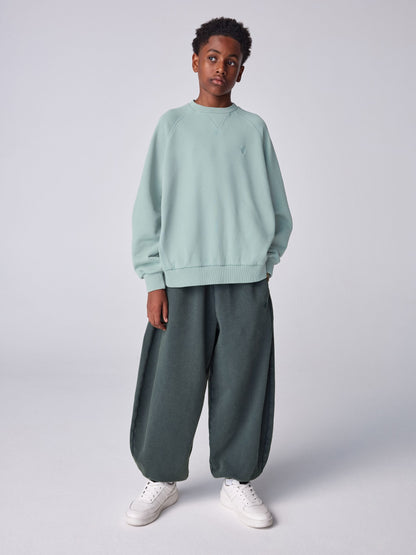 smALLSAINTS Blue Ramscull Washed Sweatshirt and Jogger Set - image 1