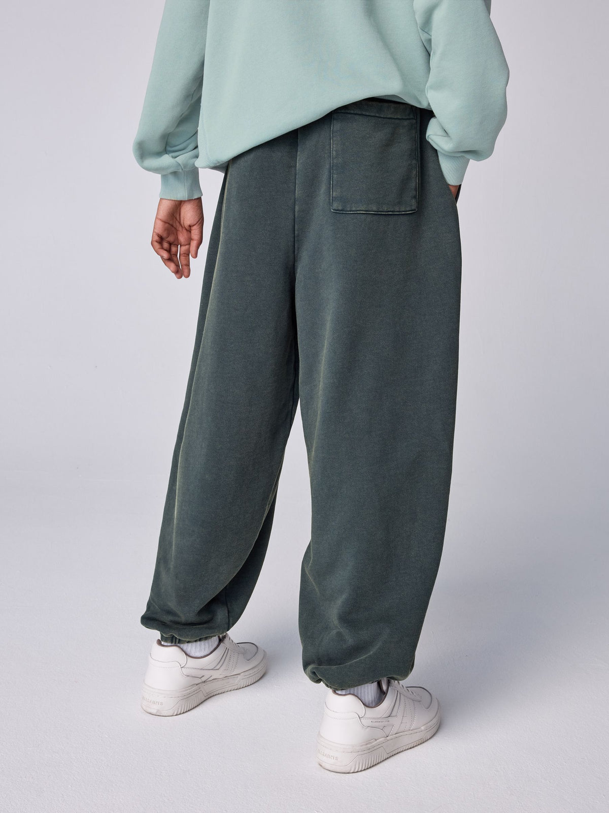 smALLSAINTS Blue Ramscull Washed Sweatshirt and Jogger Set - image 4