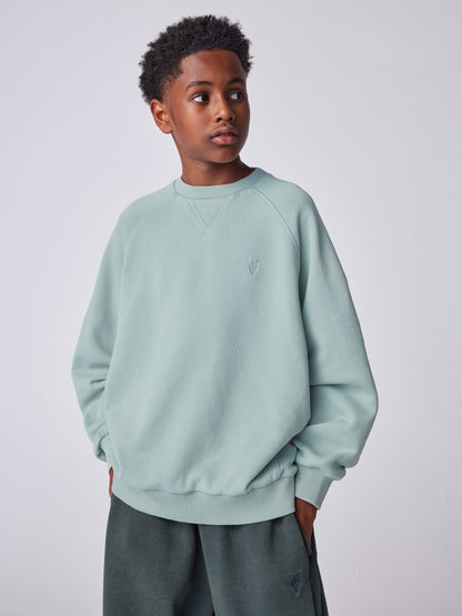smALLSAINTS Blue Ramscull Washed Sweatshirt and Jogger Set - image 5