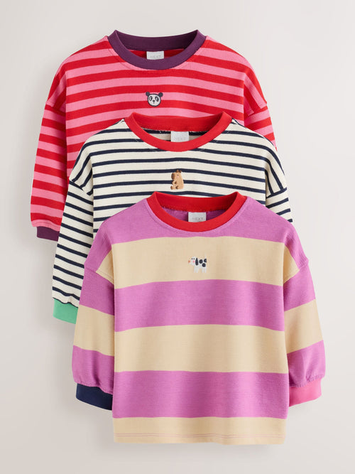 Dsiney Kidz - Multi Stripe T-Shirts 3PK (3mths-7yrs) image 1