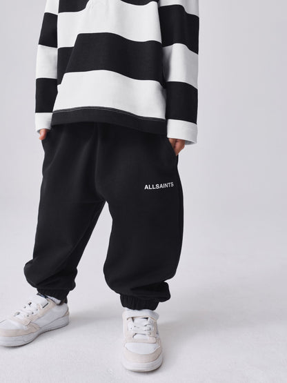 smALLSAINTS Black/White Striped Rugby Top And Joggers Set - image 4
