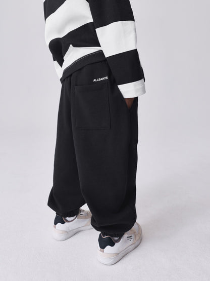 smALLSAINTS Black/White Striped Rugby Top And Joggers Set - image 5