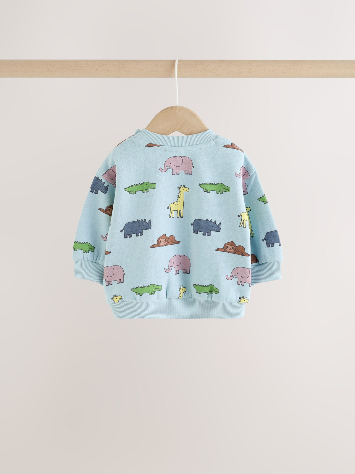 Blue Safari Baby Sweatshirt and Leggings Set (0mths-2yrs) - image 4