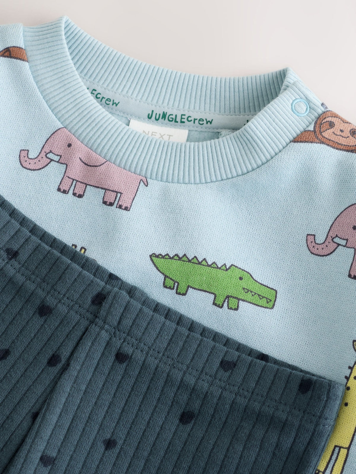 Blue Safari Baby Sweatshirt and Leggings Set (0mths-2yrs) - image 7