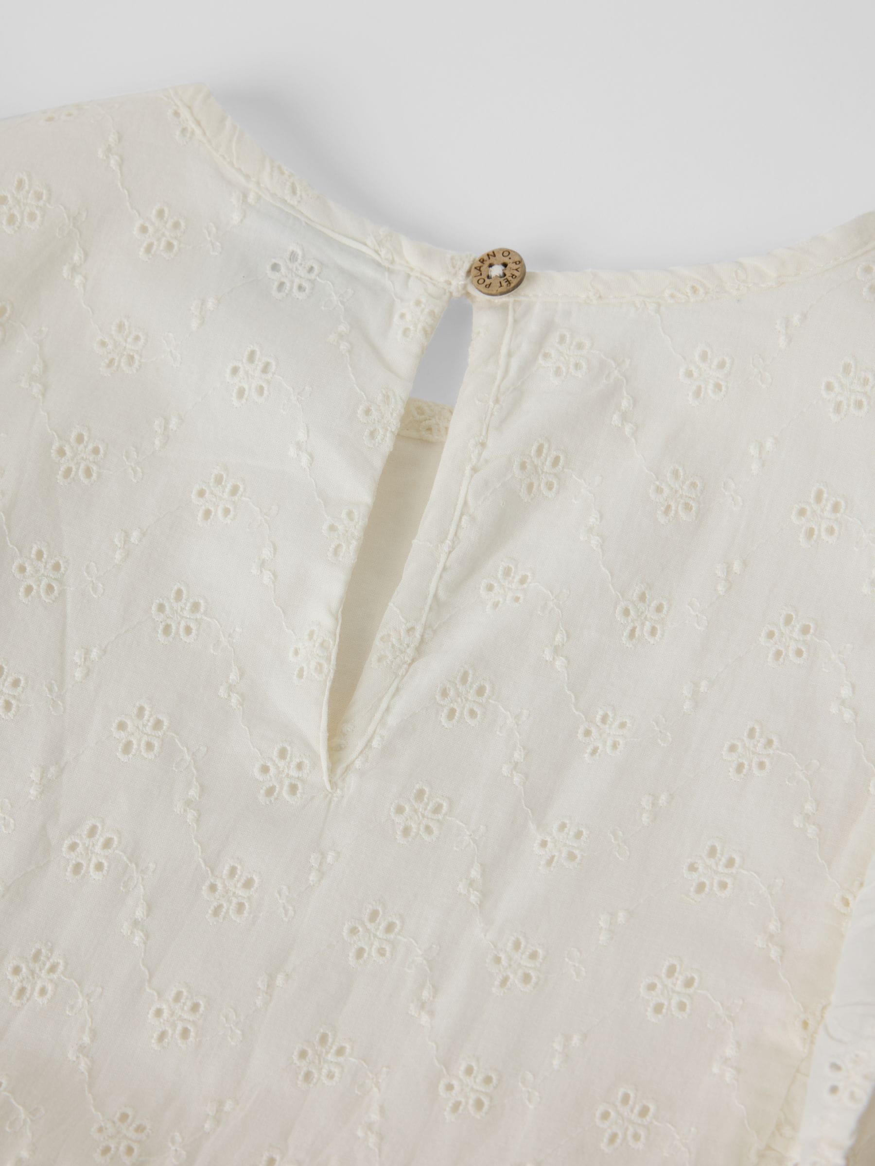 Dsiney Kidz - Polarn O. Pyret White Frilled Sleeve Blouse image 3