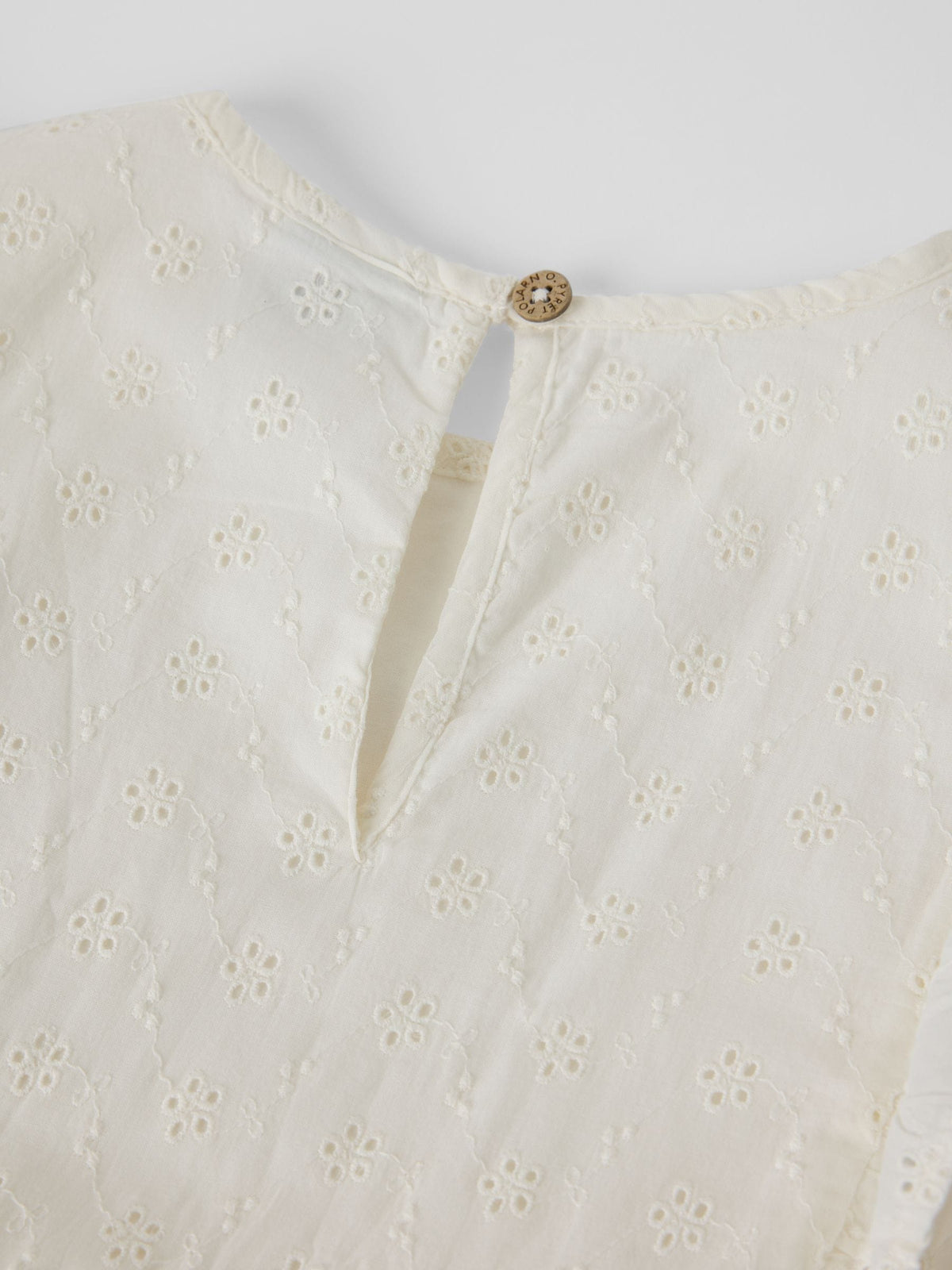 Dsiney Kidz - Polarn O. Pyret White Frilled Sleeve Blouse image 3