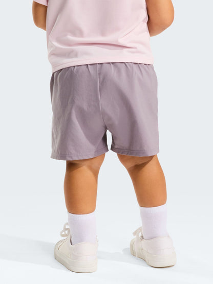 The North Face Pink Baby 24/7 Shorts and T-Shirt Set image 3