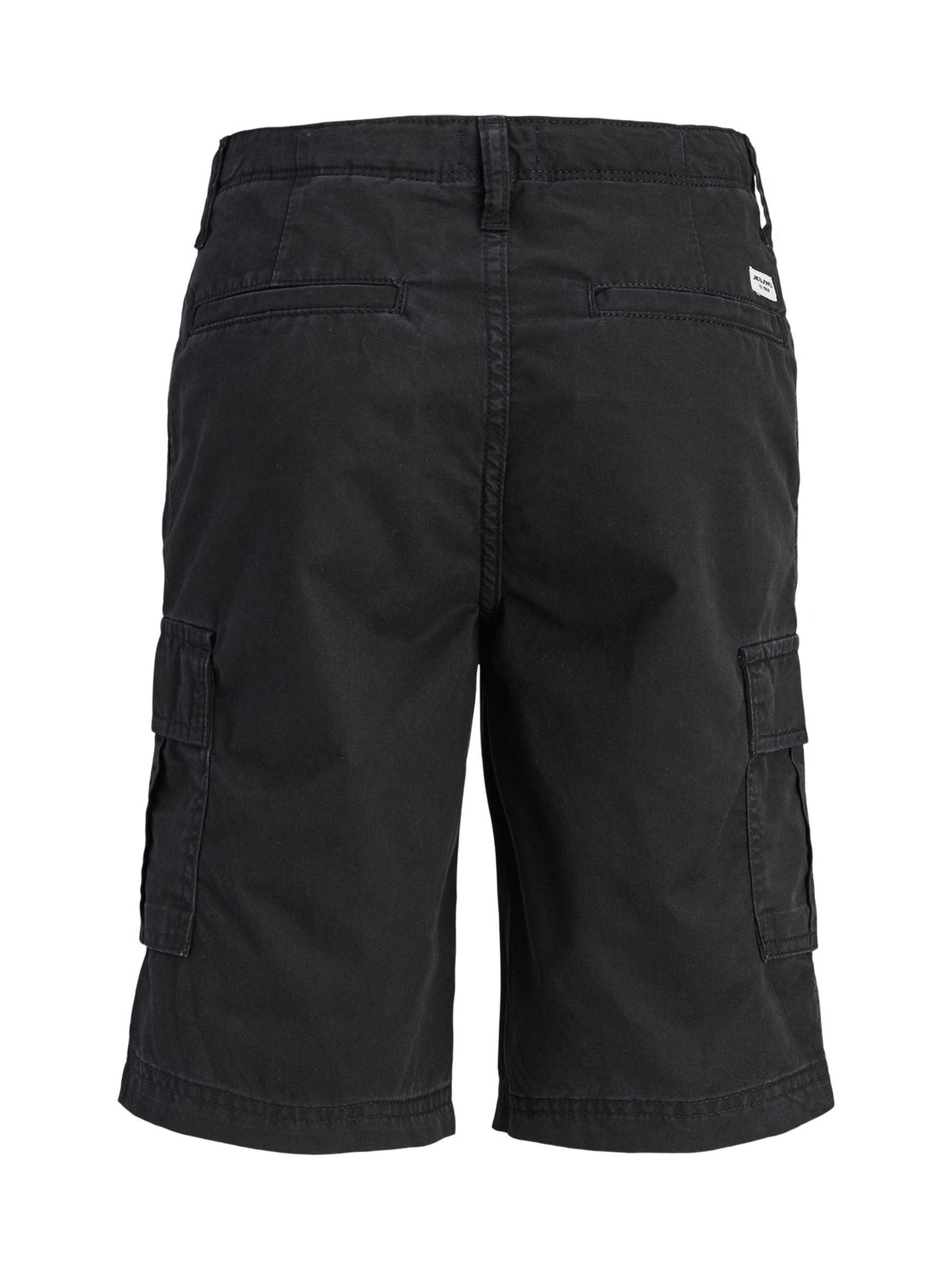 Dsiney Kidz - JACK & JONES Junior Black Relaxed Fit Cargo Shorts image 8