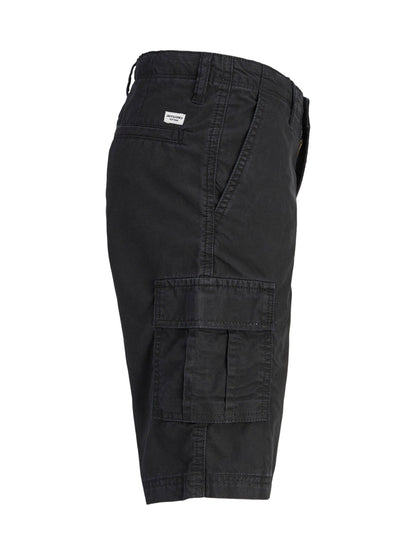 Dsiney Kidz - JACK & JONES Junior Black Relaxed Fit Cargo Shorts image 9