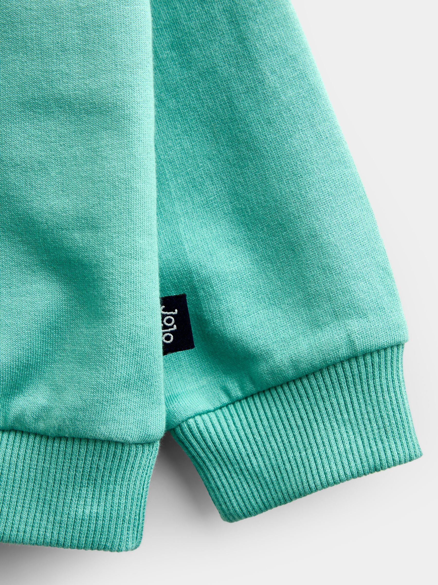 Dsiney Kidz - JoJo Maman Bébé Green Pretzel Appliqué Sweatshirt image 4