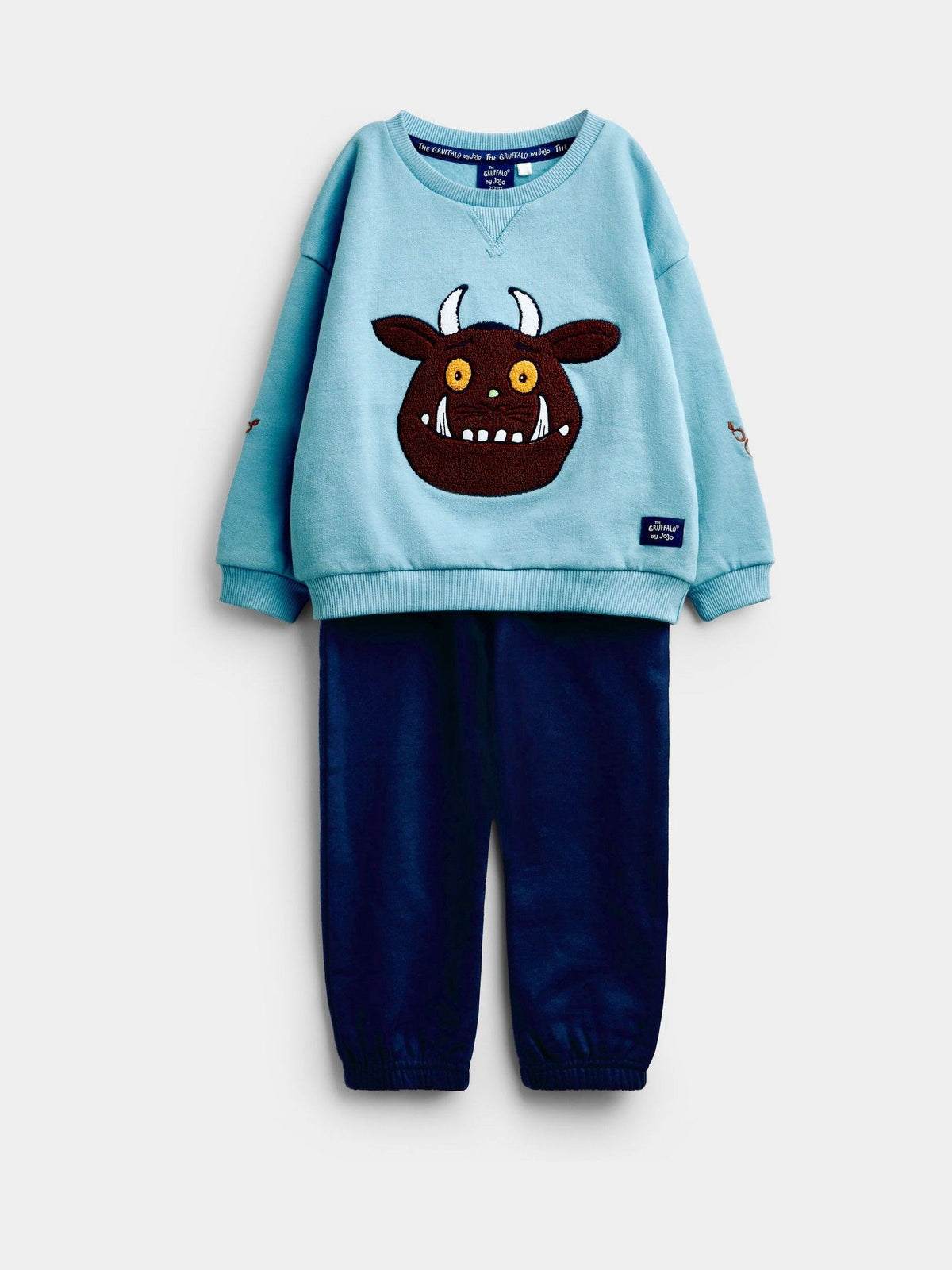 Dsiney Kidz - JoJo Maman Bébé The Gruffalo Blue 2-Piece Sweat & Jogger Set image 1