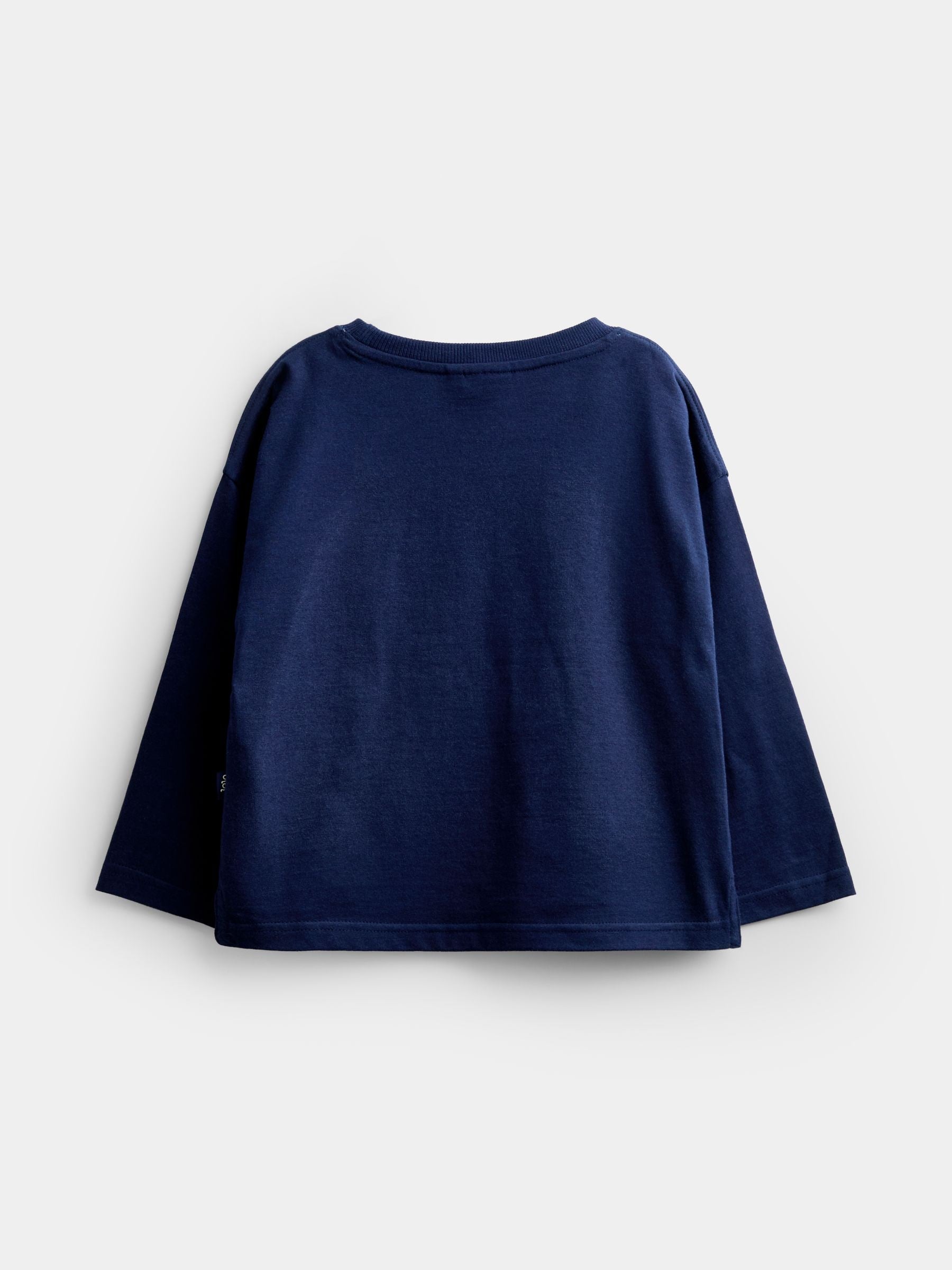 Dsiney Kidz - JoJo Maman Bébé Navy Blue Golf Embroidered Top image 2
