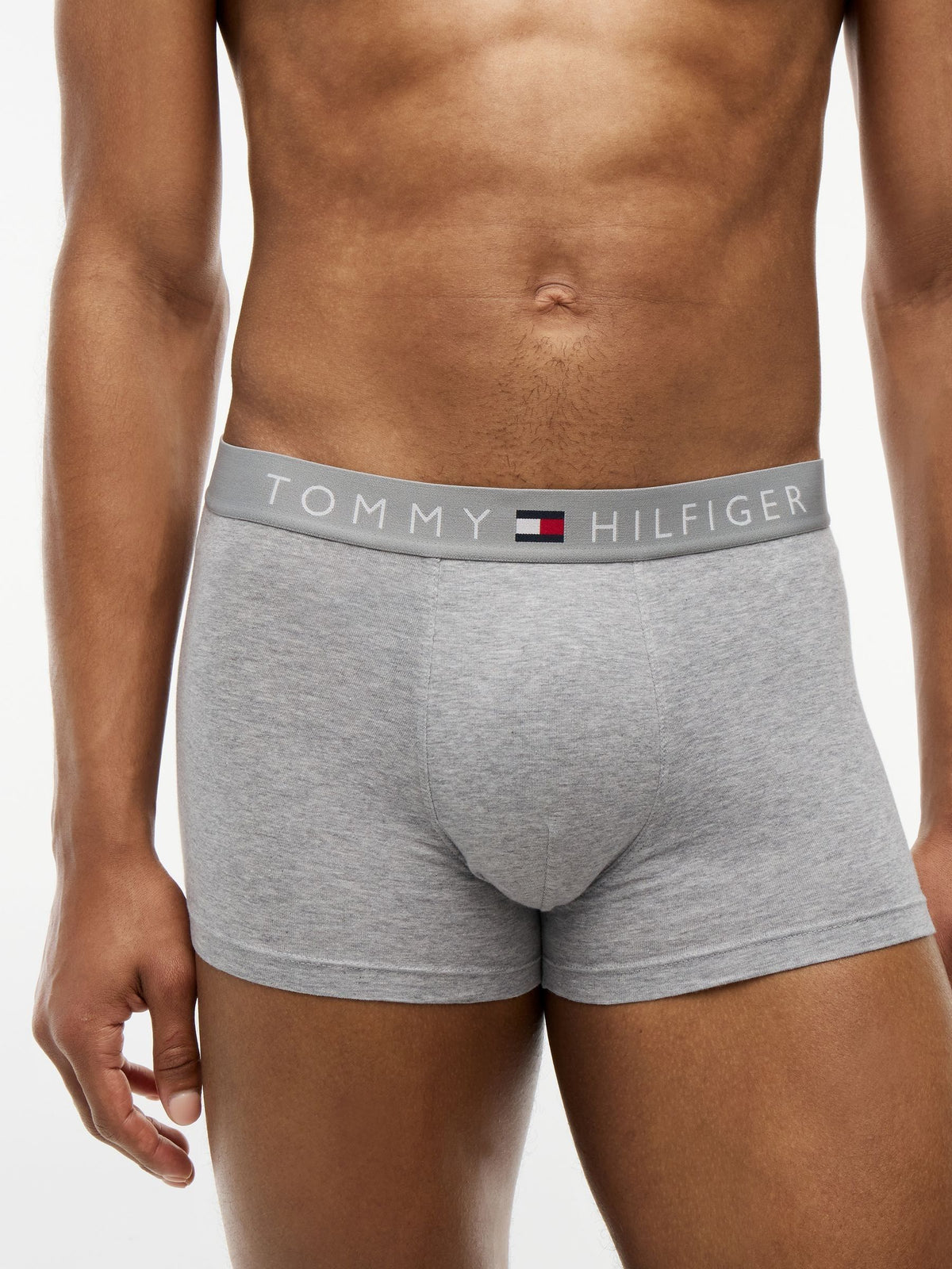 Dsiney Kidz - Tommy Hilfiger Grey Cotton Stretch Trunks 3 Pack image 4