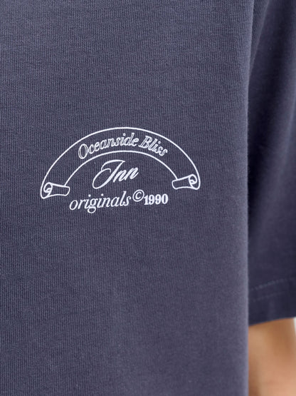Dsiney Kidz - JACK & JONES Junior Blue Photographic Back-Print T-Shirt image 5