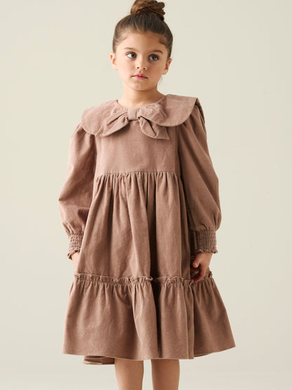 Dsiney Kidz - Angel & Rocket Natural Ava Tie Collar Cord Dress image 3