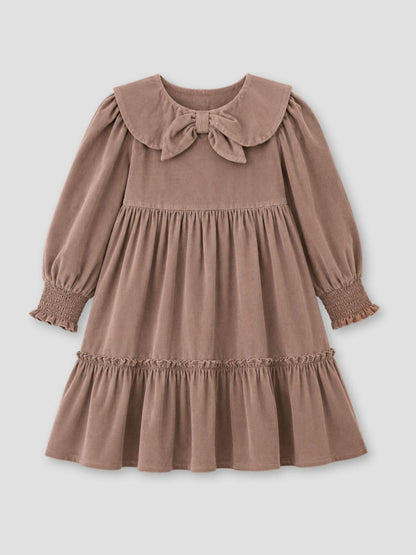 Dsiney Kidz - Angel & Rocket Natural Ava Tie Collar Cord Dress image 6