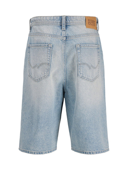 Dsiney Kidz - JACK & JONES Junior Blue Baggy Fit Ron Denim Shorts image 6