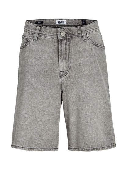 Dsiney Kidz - JACK & JONES Junior Grey Loose Fit Tony Denim Shorts image 7