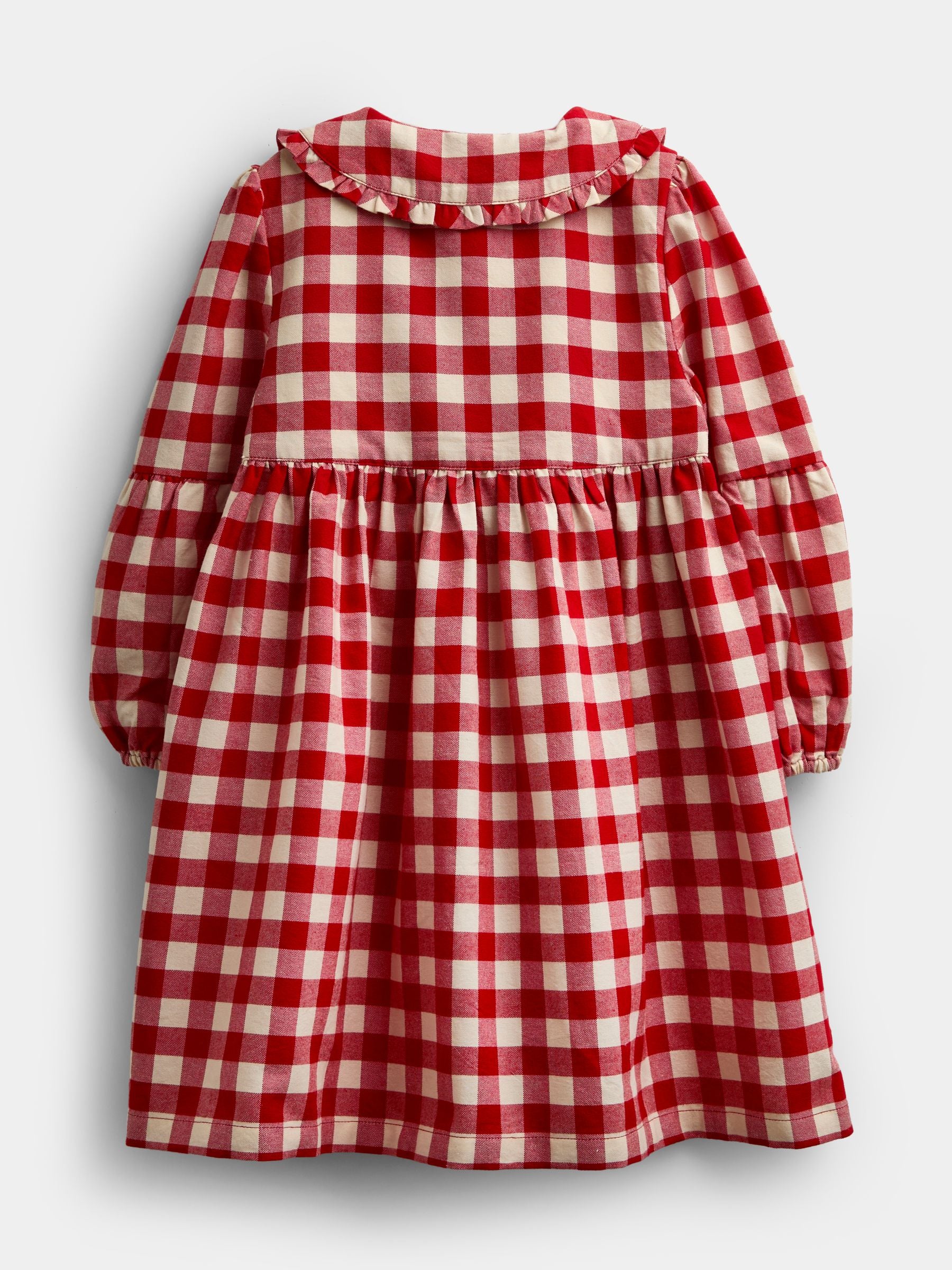 Dsiney Kidz - JoJo Maman Bébé Red Gingham Heart Pocket Dress image 3