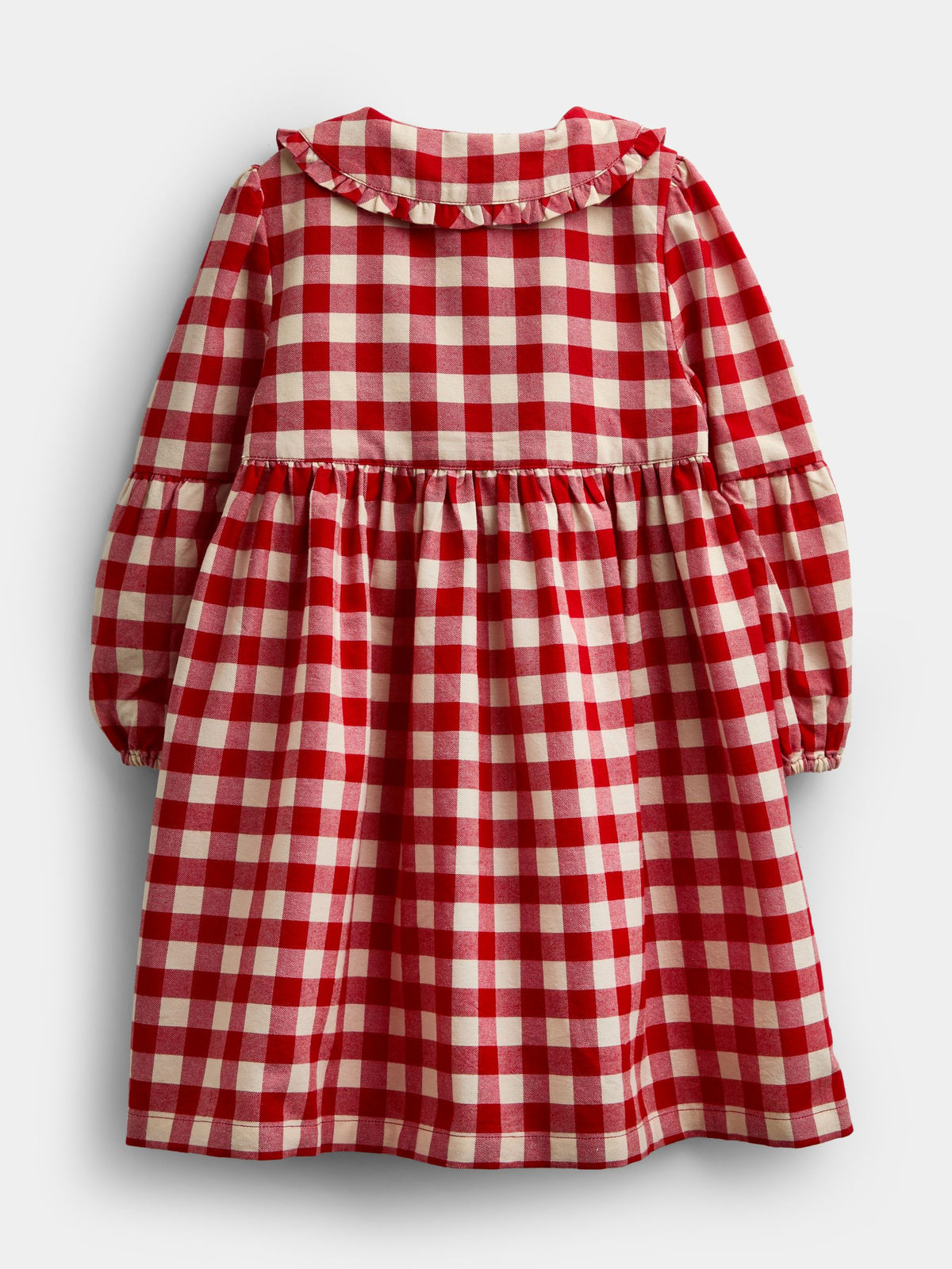 Dsiney Kidz - JoJo Maman Bébé Red Gingham Heart Pocket Dress image 3