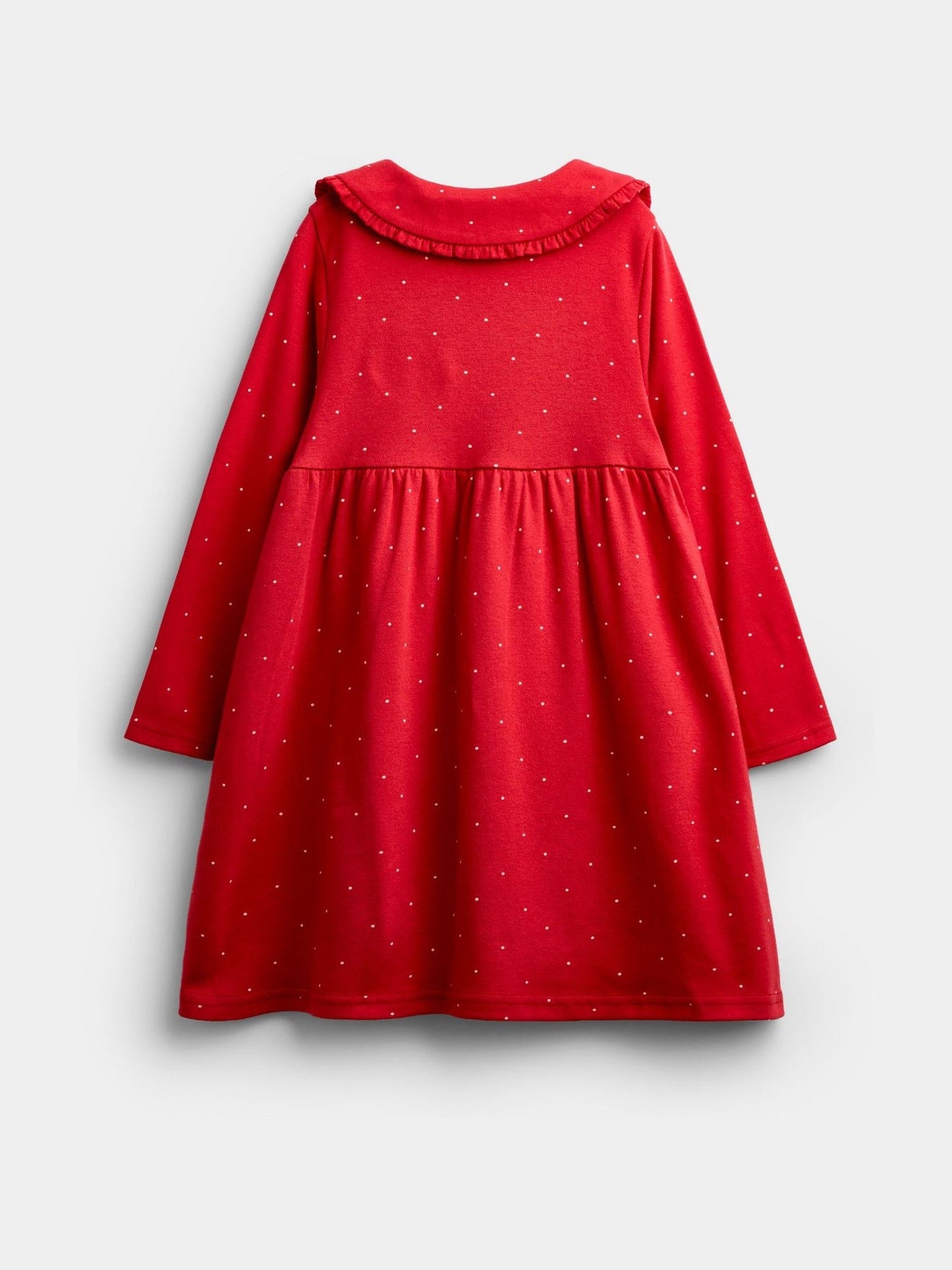Dsiney Kidz - JoJo Maman Bébé Red Animal Market Appliqué Button Front Dress image 4