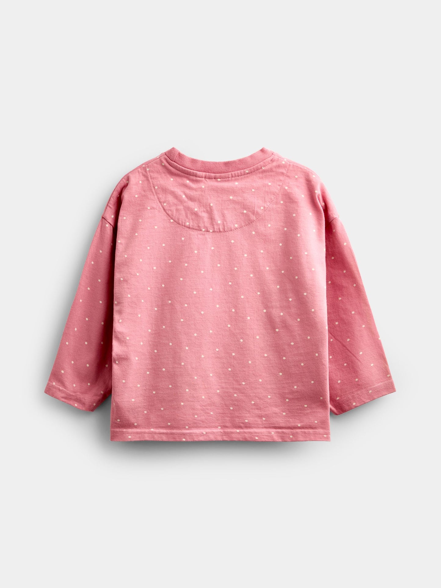 Dsiney Kidz - JoJo Maman Bébé Pink Dog Appliqué Long Sleeve Top image 2