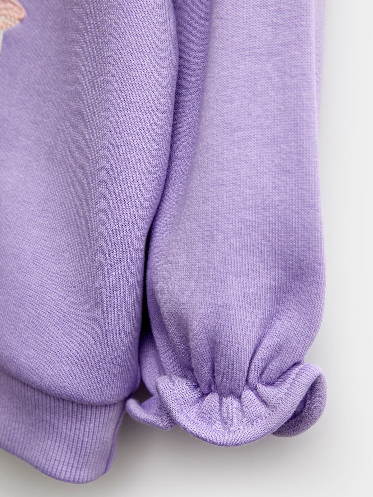 JoJo Maman Bébé Purple Dino Patchwork Appliqué Sweatshirt - image 3