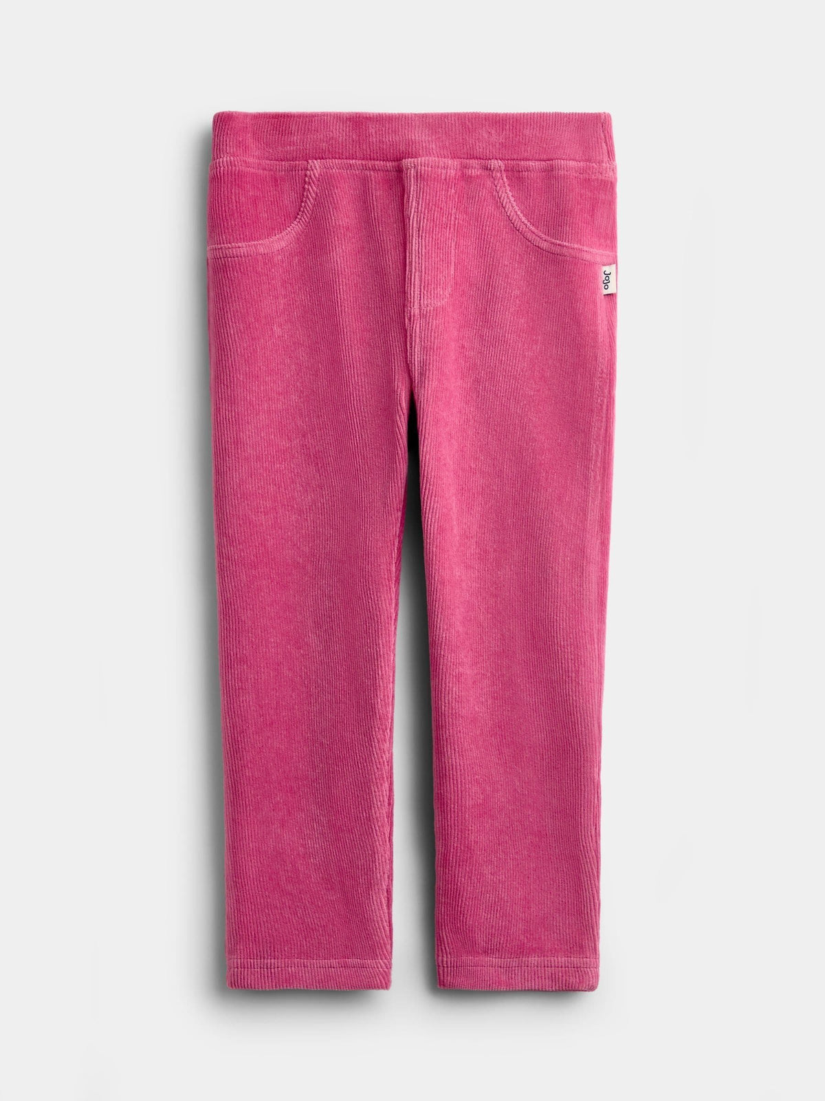 Dsiney Kidz - JoJo Maman Bébé Rose Pink 2-Pack Jersey Cord Leggings image 2