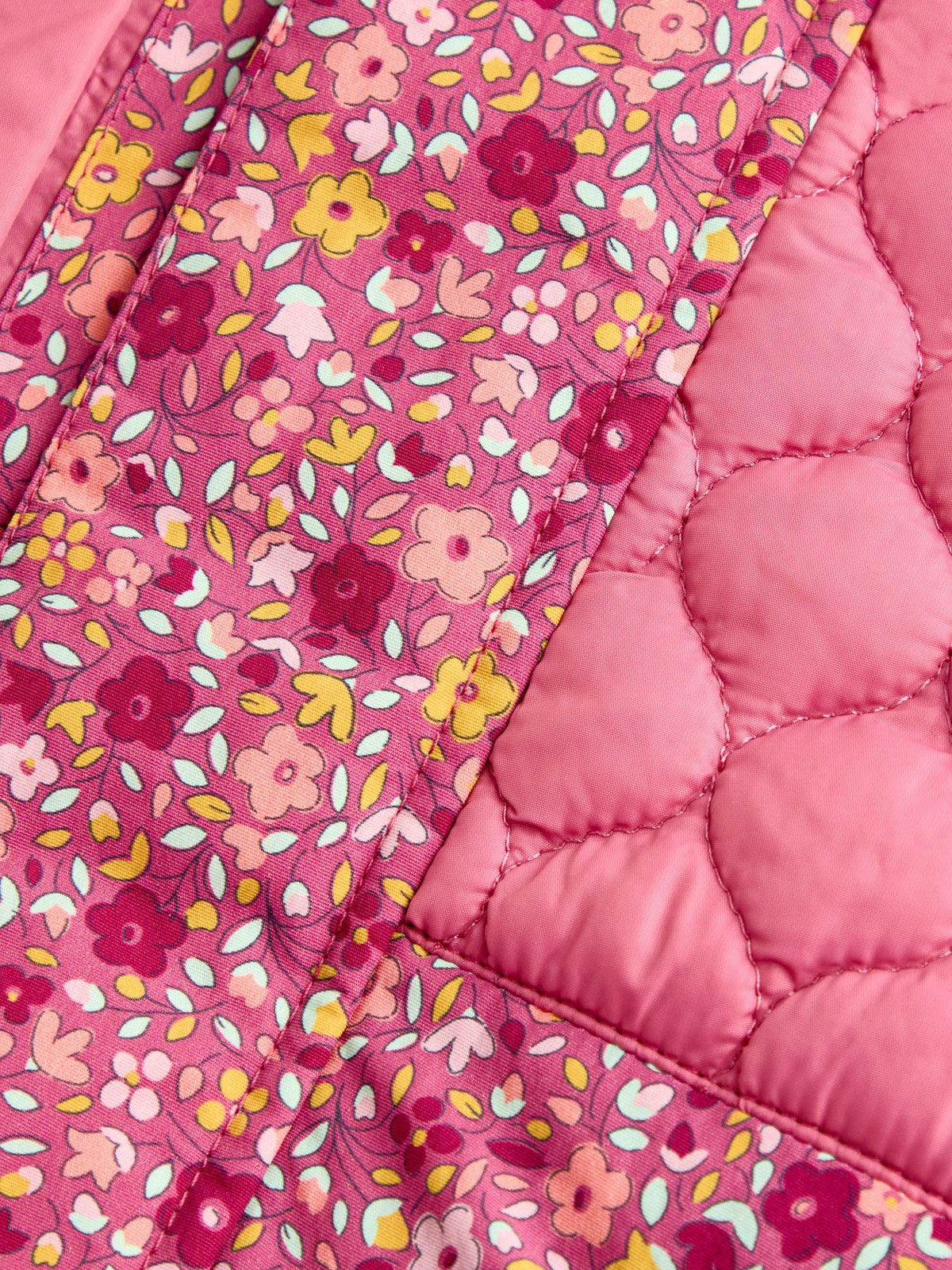 JoJo Maman Bébé Pink Ditsy 4-In-1 Jacket - image 10