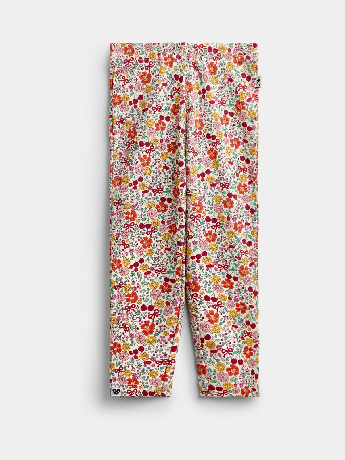Dsiney Kidz - Jojo Maman Bébé Rust Orange Ditsy Floral 2-Pack Leggings image 3