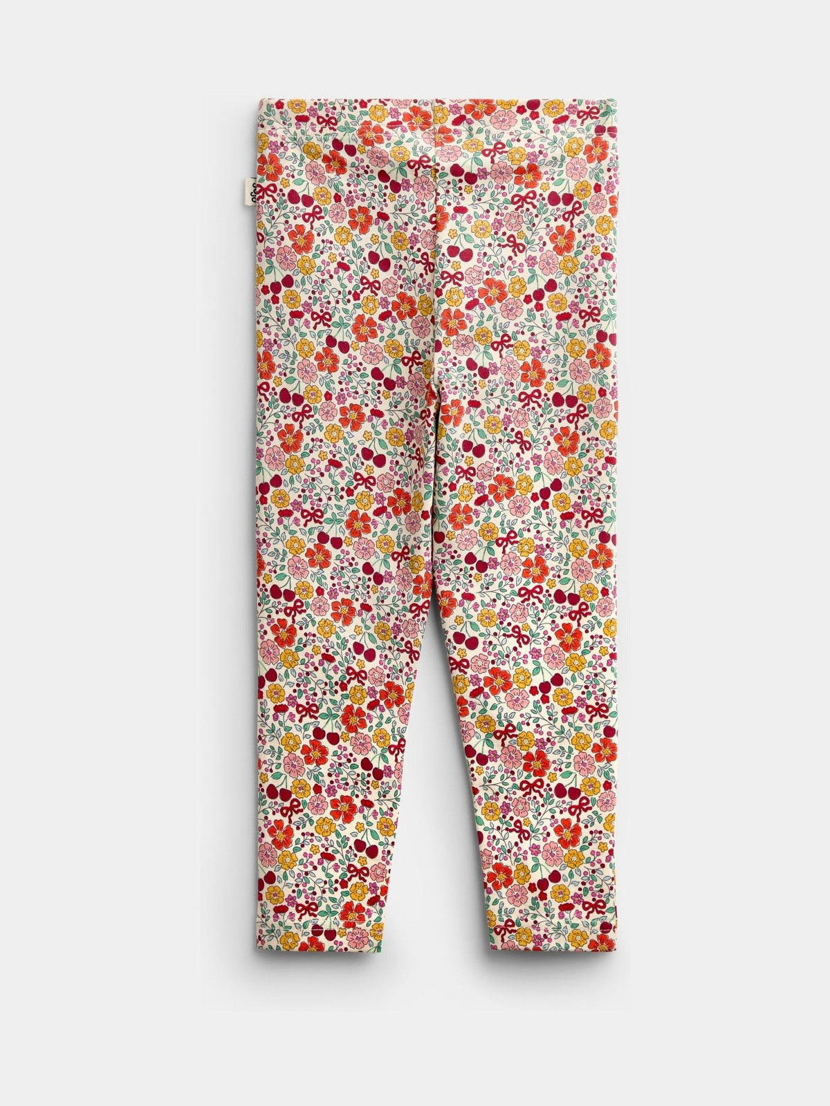 Dsiney Kidz - Jojo Maman Bébé Rust Orange Ditsy Floral 2-Pack Leggings image 5