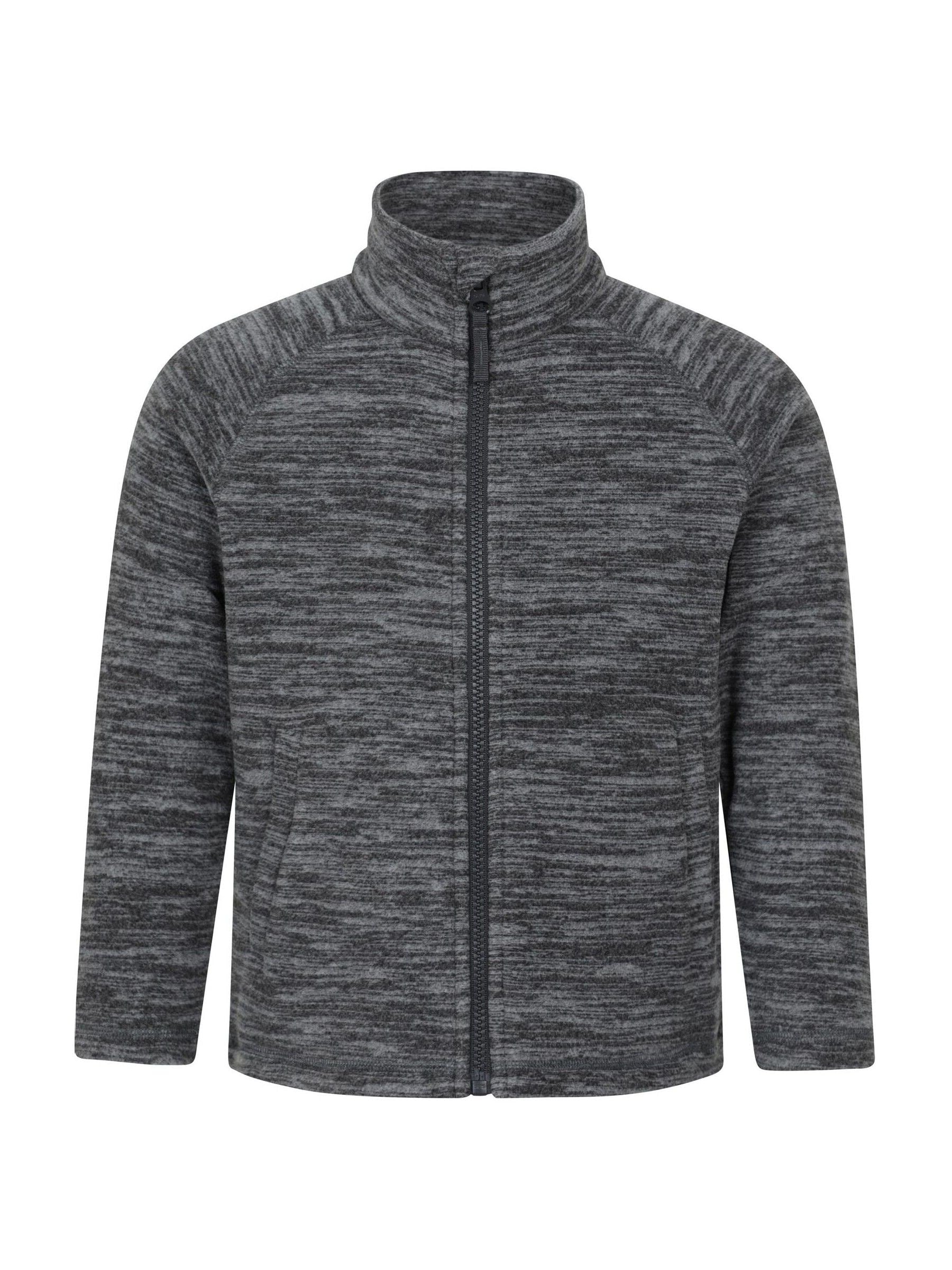 Dsiney Kidz - Mountain Warehouse Grey Snowdonia Kids Quick Drying Fleece image 1