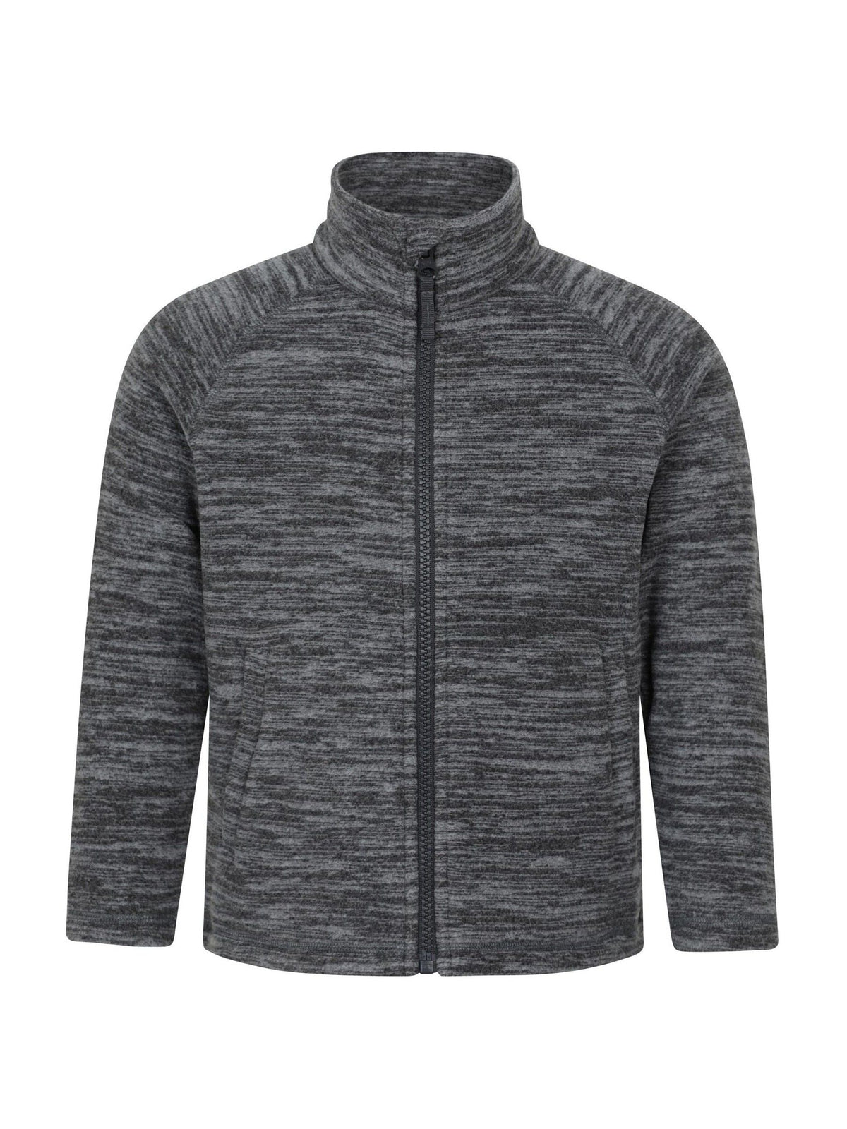 Dsiney Kidz - Mountain Warehouse Grey Snowdonia Kids Quick Drying Fleece image 1
